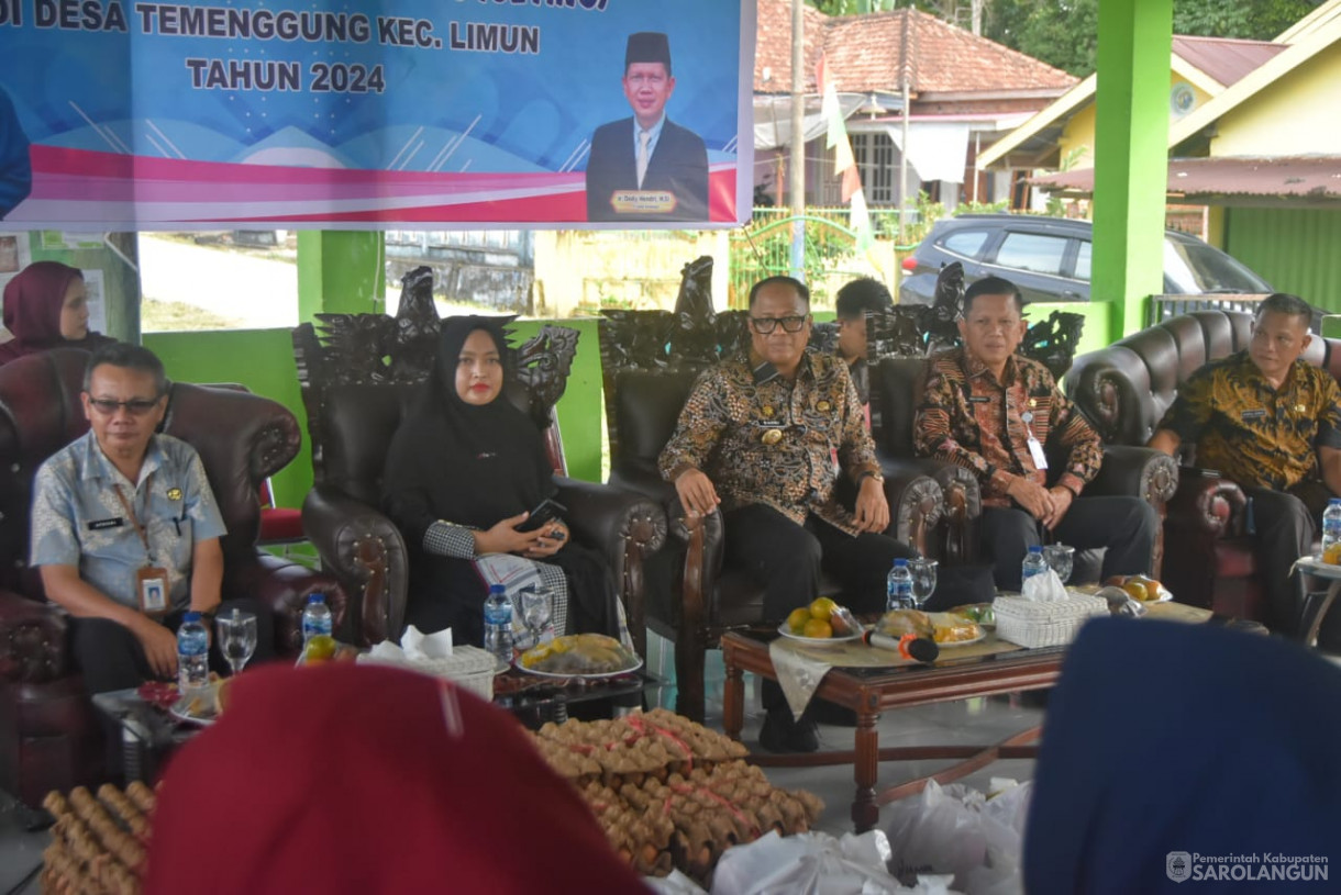 12 Desember 2024 - Launching Rumah Asuh Cegah Stunting, Bertempat di Desa Temenggung Kecamatan Limun