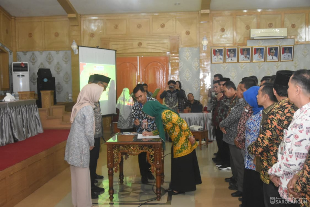 6 November 2025&nbsp; Pembukaan Secara Resmi Kegiatan Sosialisasi Peraturan Pencegahan Korupsi di Kabupaten Sarolangun