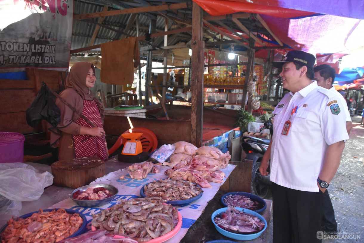 13 Desember 2023 - Sidak Pasar Menjelang Nataru Di Pasar Atas Sarolangun