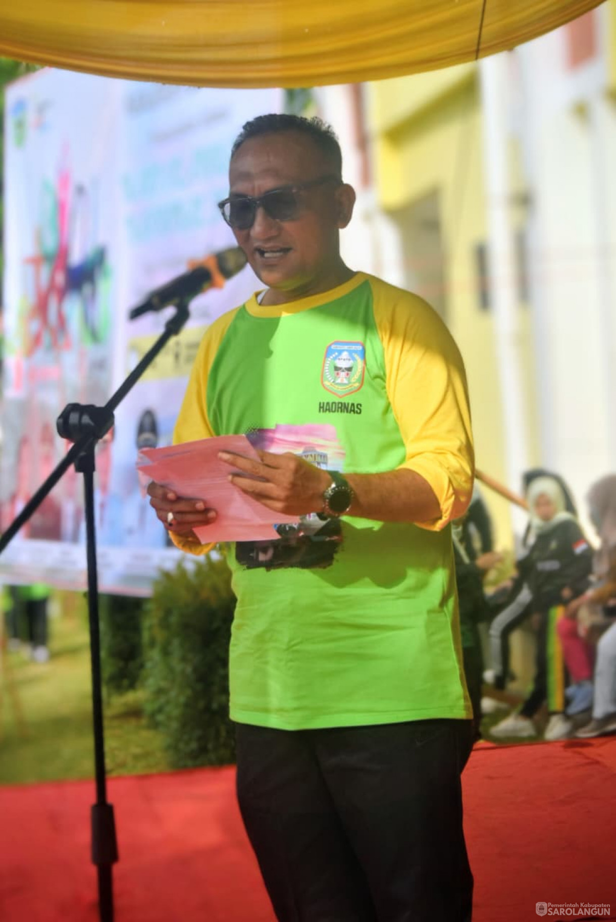 9 September 2025&nbsp; Senam Massal Dalam Rangka Memperingati Hari Olahraga Nasional Tahun 2025 di Sarolangun Sport Center