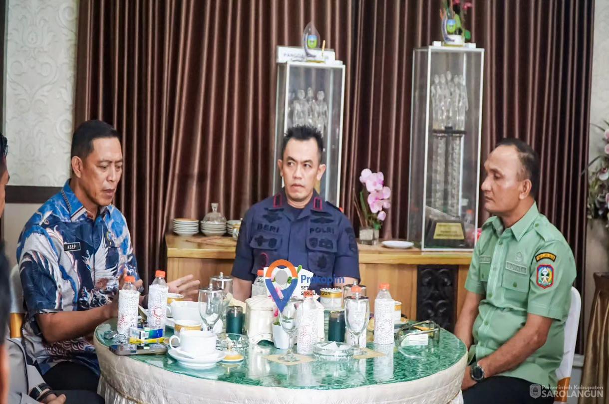 7 Agustus 2026 Audiensi Kepala BNNP Jambi dengan Bupati Sarolangun di Rumah Dinas Bupati Sarolangun