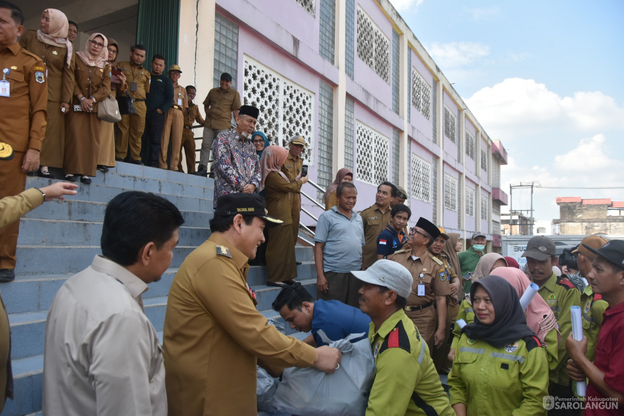 23 Juli 2024 -&nbsp;Peresmian Kedai Pangan Dan Launching Kemasan Beras Balumbo Biduk Sarolangun Kabupaten Sarolangun, Bertempat di Pasar Singkut