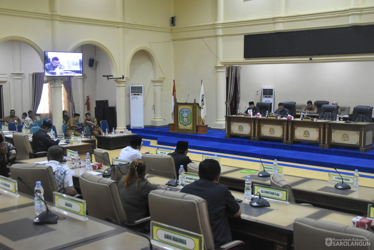 11 Juni 2024 -Rapat Paripurna Di Gedung DPRD Sarolangun