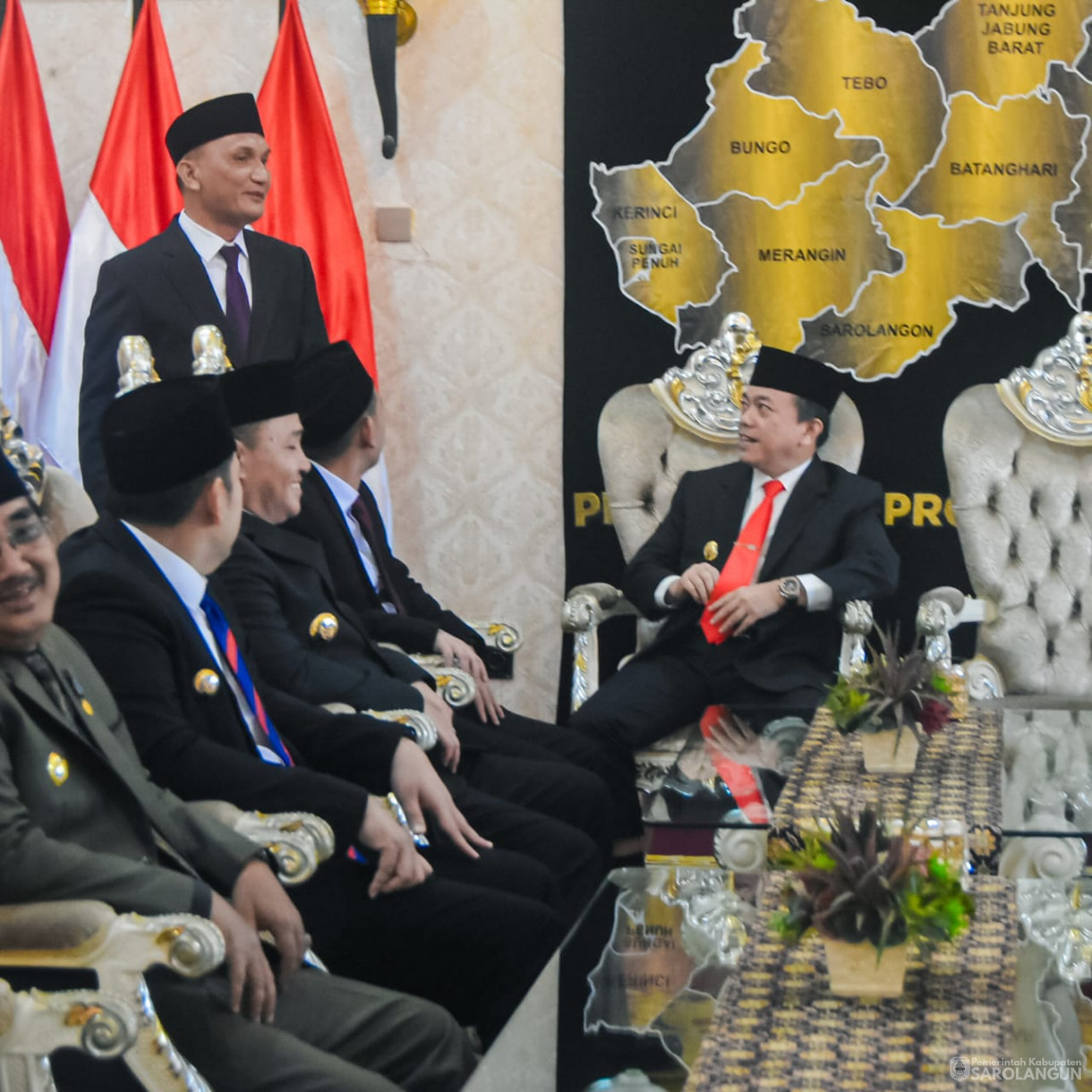 10 Maret 2025 - Pelantikan Ketua TP PKK, Bunda PAUD, Ketua Dekranasda Se Provinsi Jambi Bertempat di Auditorium Rumah Dinas Gubernur Jambi