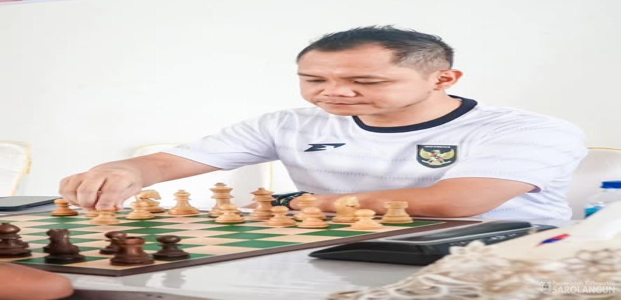 14 Juni 2026 Wakil Bupati Sarolangun Membuka Kejuaraan Catur Junior tingkat SD Kab. Sarolangun di Rumah Dinas Wakil Bupati Sarolangun