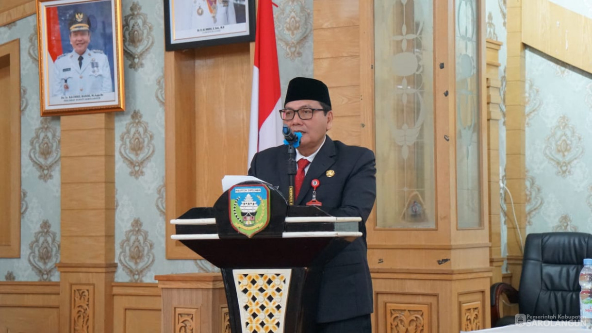 27 Juni 2024 -&nbsp;Pelantikan dan Pengambilan Sumpah Janji Jabatan Pejabat Pimpinan Tinggi Pratama, Administrator dan Pengawas di Lingkungan Pemerintah Kabupaten Sarolangun