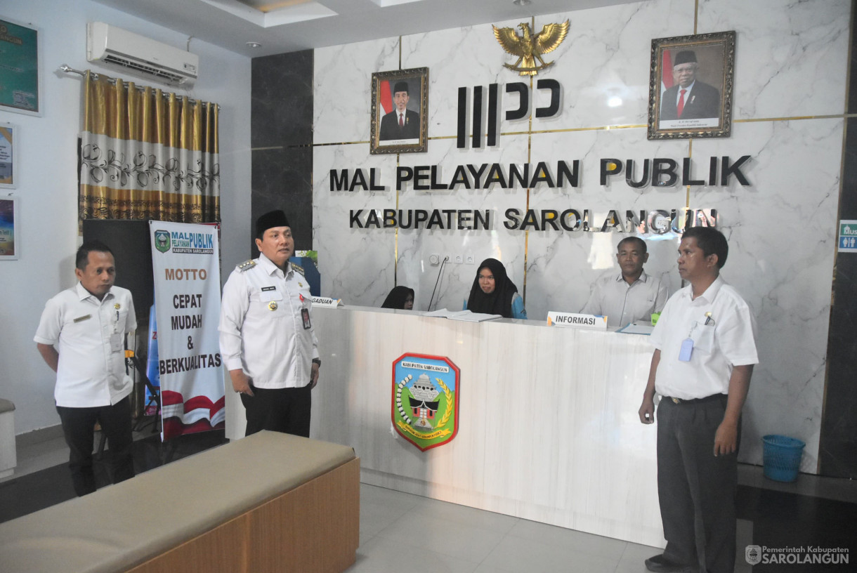 11 September 2024 -&nbsp;Sidak Mal Pelayanan Publik Sarolangun