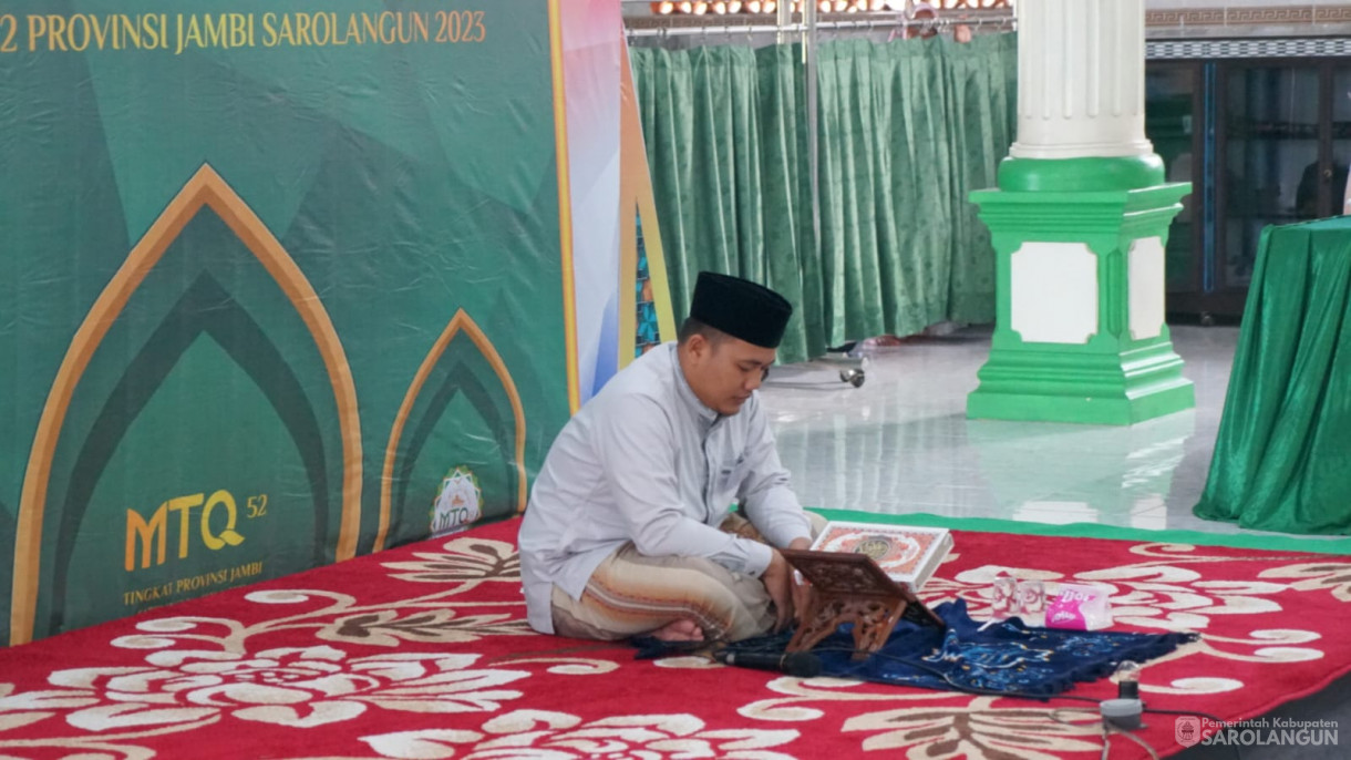 27 Agustus 2023 Final MTQ Ke 52 Tingkat Provinsi Jambi di Kabupaten Sarolangun