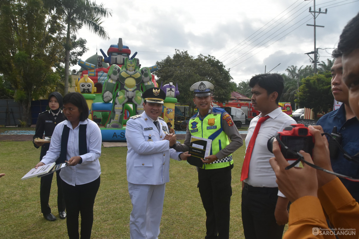 1 Juli 2024 -&nbsp;Ops Upacara Bhayangkara ke 78 Tahun 2024, Bertempat di Lapangan Polres Sarolangun