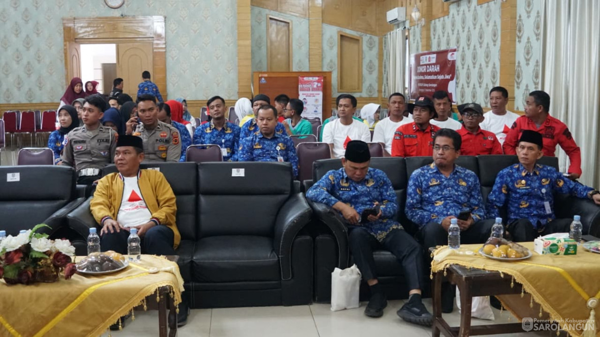 Gebyar Donor Darah Dukung Penuh Program PMI Sarolangun&nbsp;&nbsp;
