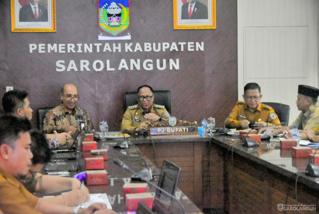 23 Septmber 2024 -&nbsp;Entry Meeting Badan Pemeriksa Keuangan RI Perwakilan Jambi Bertempat di Ruang Pola Utama Kantor Bupati