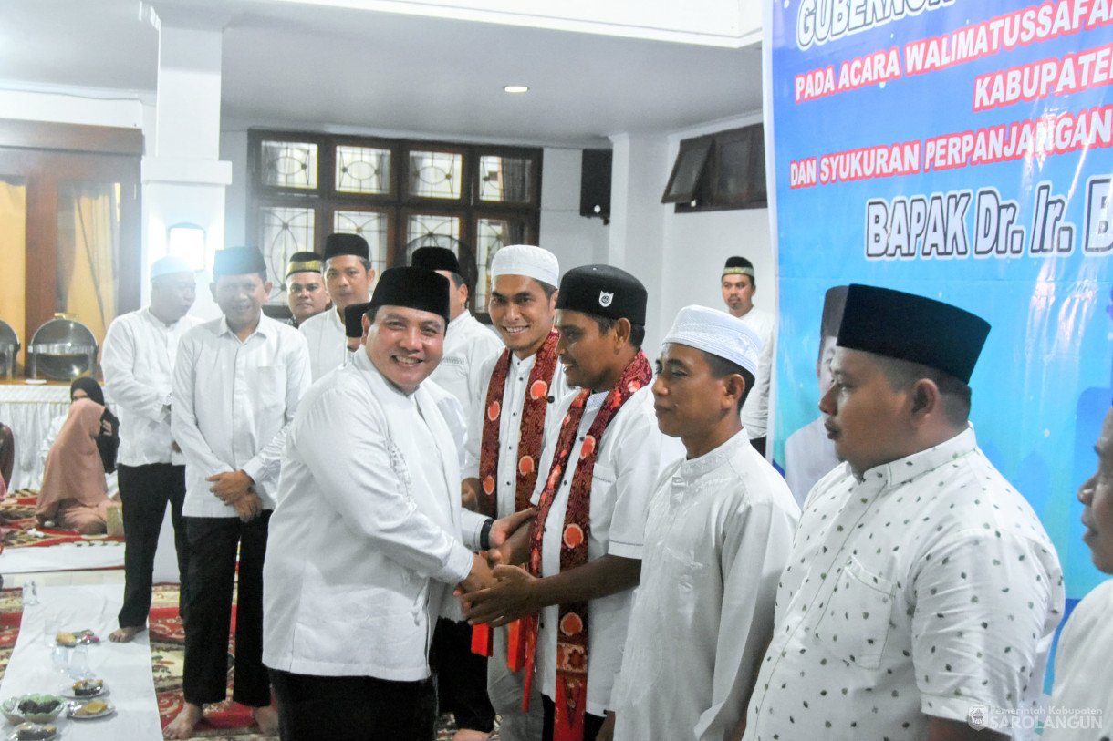 29 Mei 2024 - Walimatussafar Lil Hajj Dan Pelepasan Jamaah Calon Haji Kabupaten Sarolangun Tahun 2024 Di Rumah Dinas Bupati Sarolangun