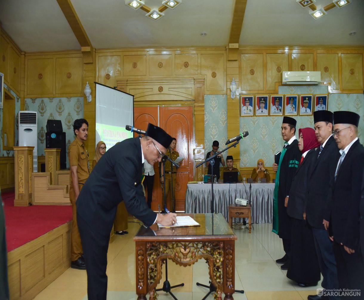 6 Juli 2026 Pelantikan Ketua dan Wakil Ketua Badan Amil Zakat Nasional Kabupaten Sarolangun Periode 2026 sd 2031