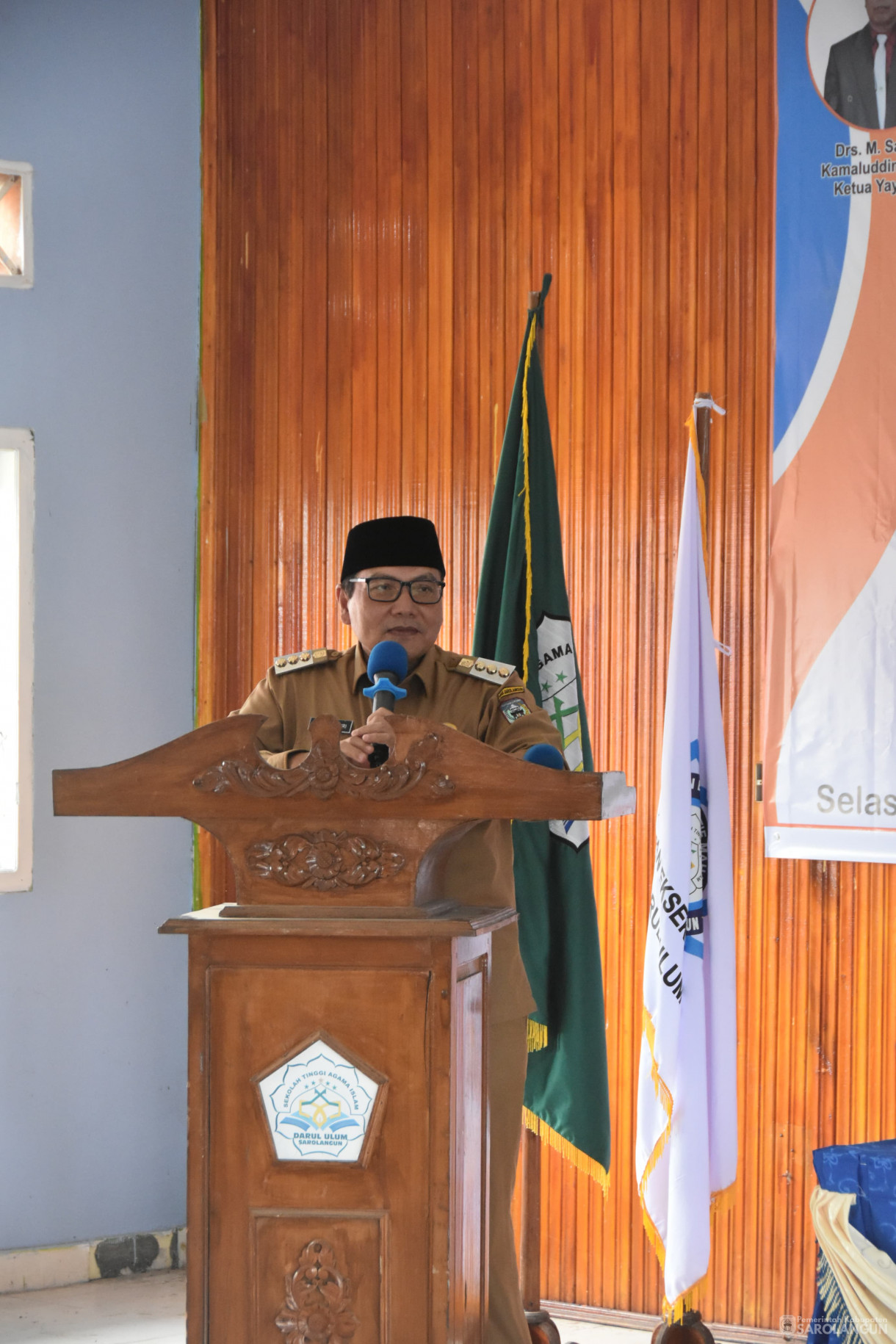 23 Januari 2024 - Seminar Pelatihan Kepemimpinan Tingkat Pelajar SLTA Dan Mahasiswa SeProvinsi Jambi Di Aula Institut Darul Ulum Sarolangun