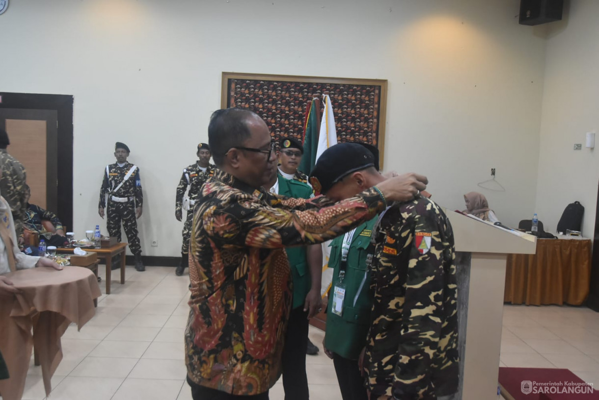 26 Desember 2024 - Pelantikan Pimpinan Cabang Gerakan Pemuda Ansor Kabupaten Sarolangun di Hotel Abadi Sarolangun