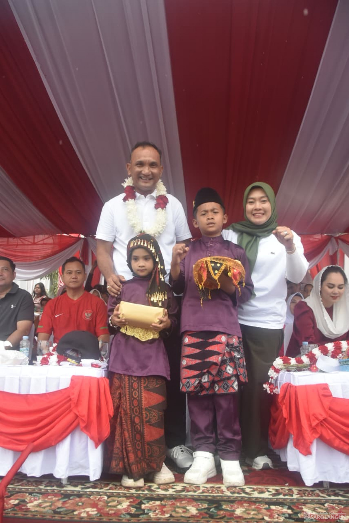 18 Agustus 2025 Pawai Pembangunan di Depan Rumah Dinas Bupati Sarolangun