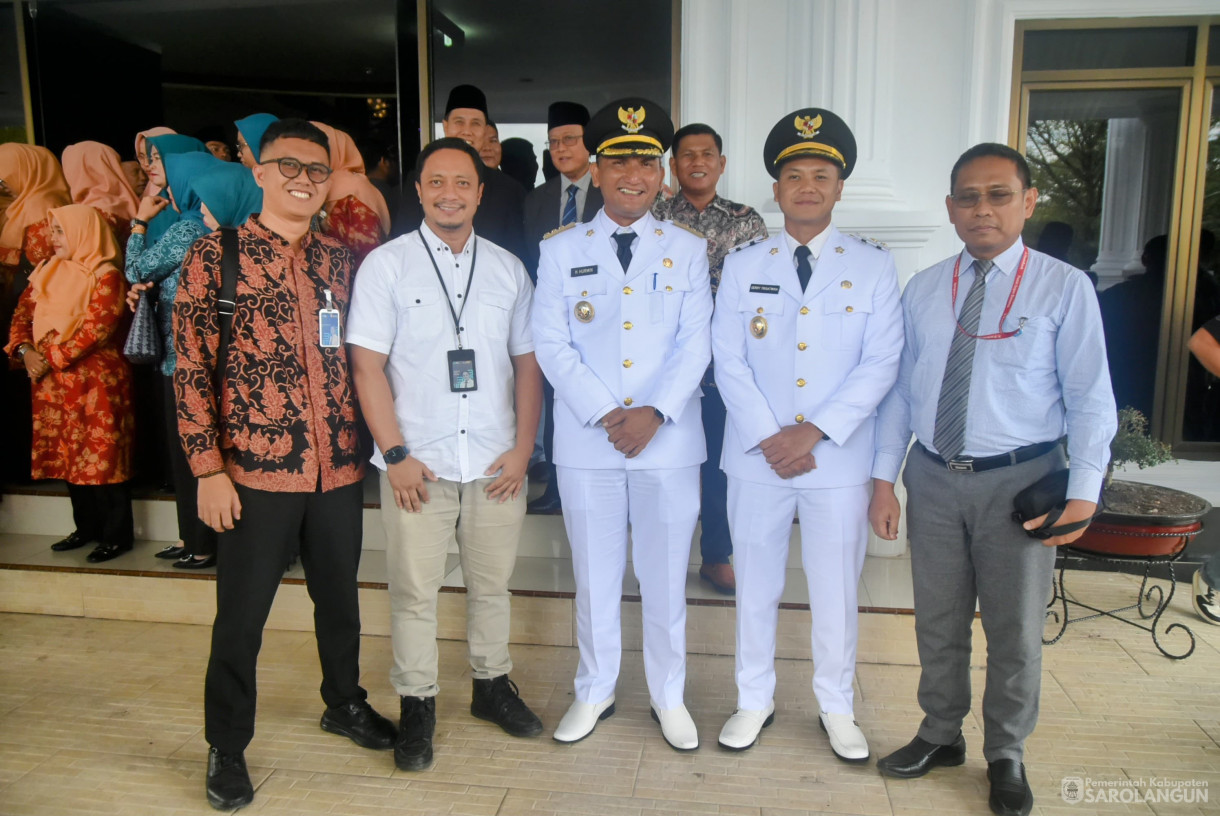 4 Maret 2025 - Serah Terima Jabatan Bupati Sarolangun, Bertempat di Ruang Aula Utama Kantor Bupati Sarolangun&nbsp;