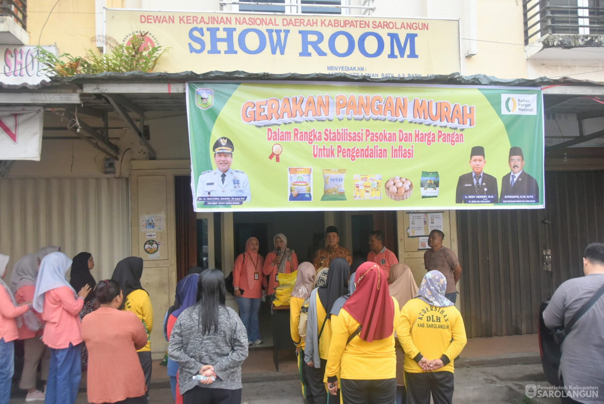 23 Agustus 2024 -&nbsp;Gerakan Pangan Murah, Bertempat di Kedai Pangan Komplek Ruko Abadi Sarolangun