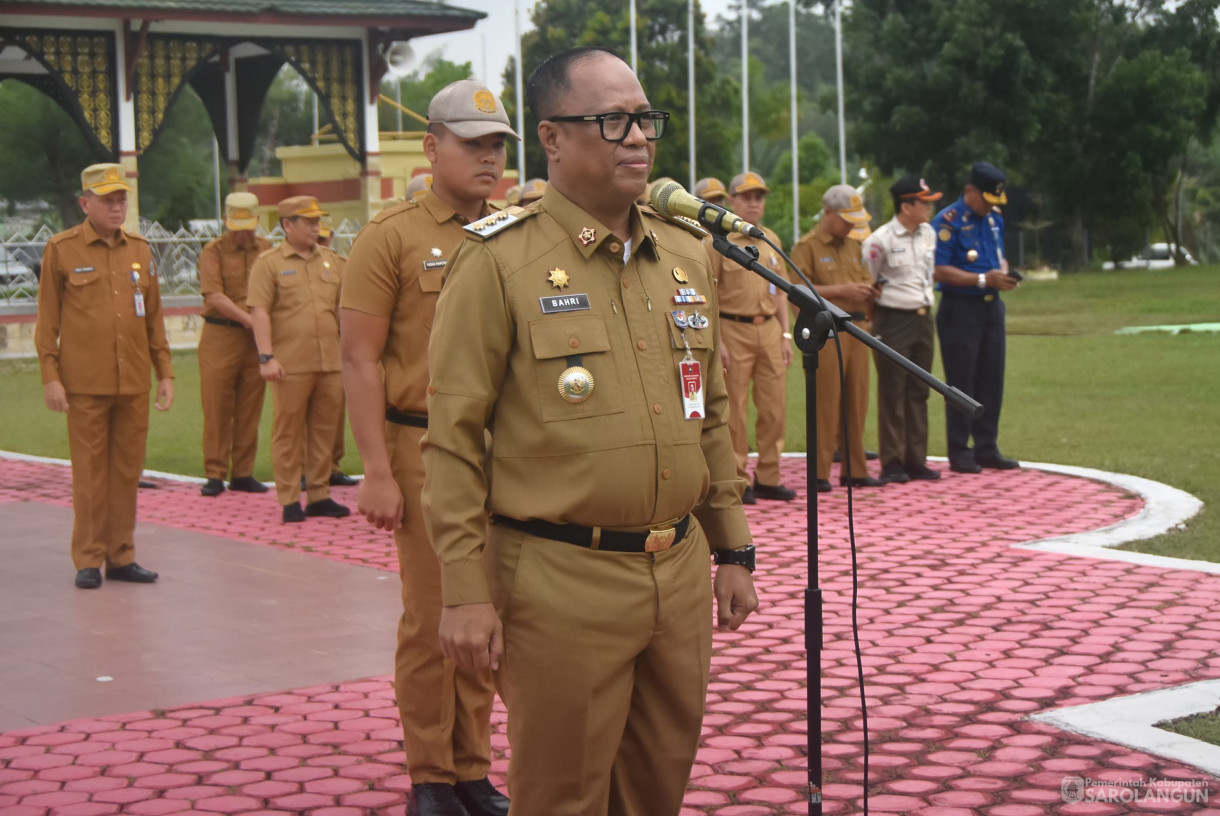 21 Oktober 2024 -&nbsp;Apel Gabungan di Lapangan Gunung Kembang Sarolangun