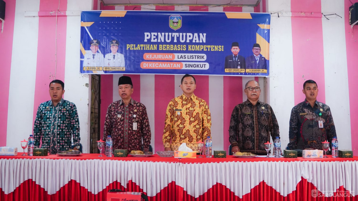 4 Desember 2025&nbsp; Penutupan Pelatihan Berbasis Kompetensi di Singkut