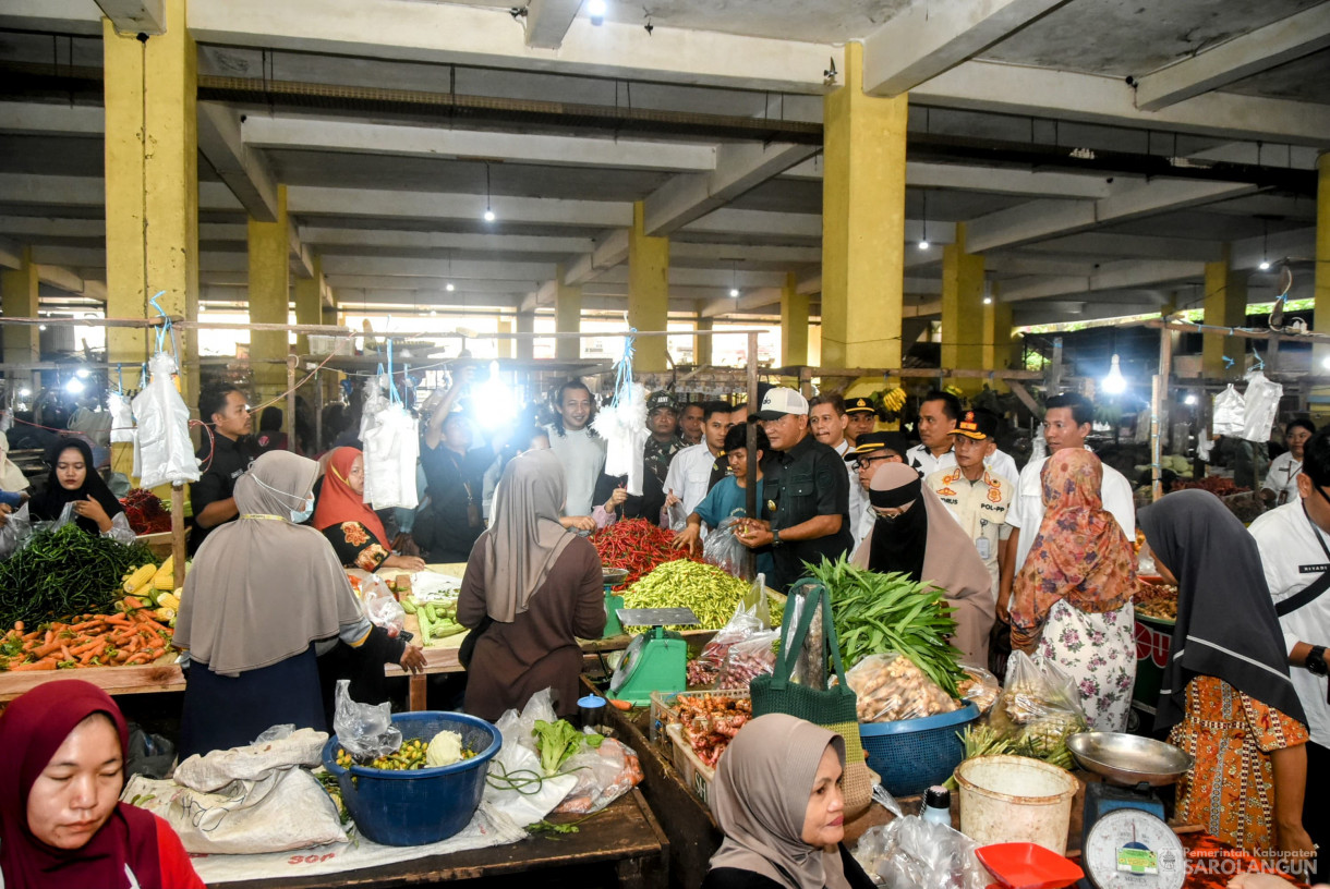 4 Juni 2025 - Sidak Pasar Singkut Menghadapi Lebaran Idul Adha&nbsp;