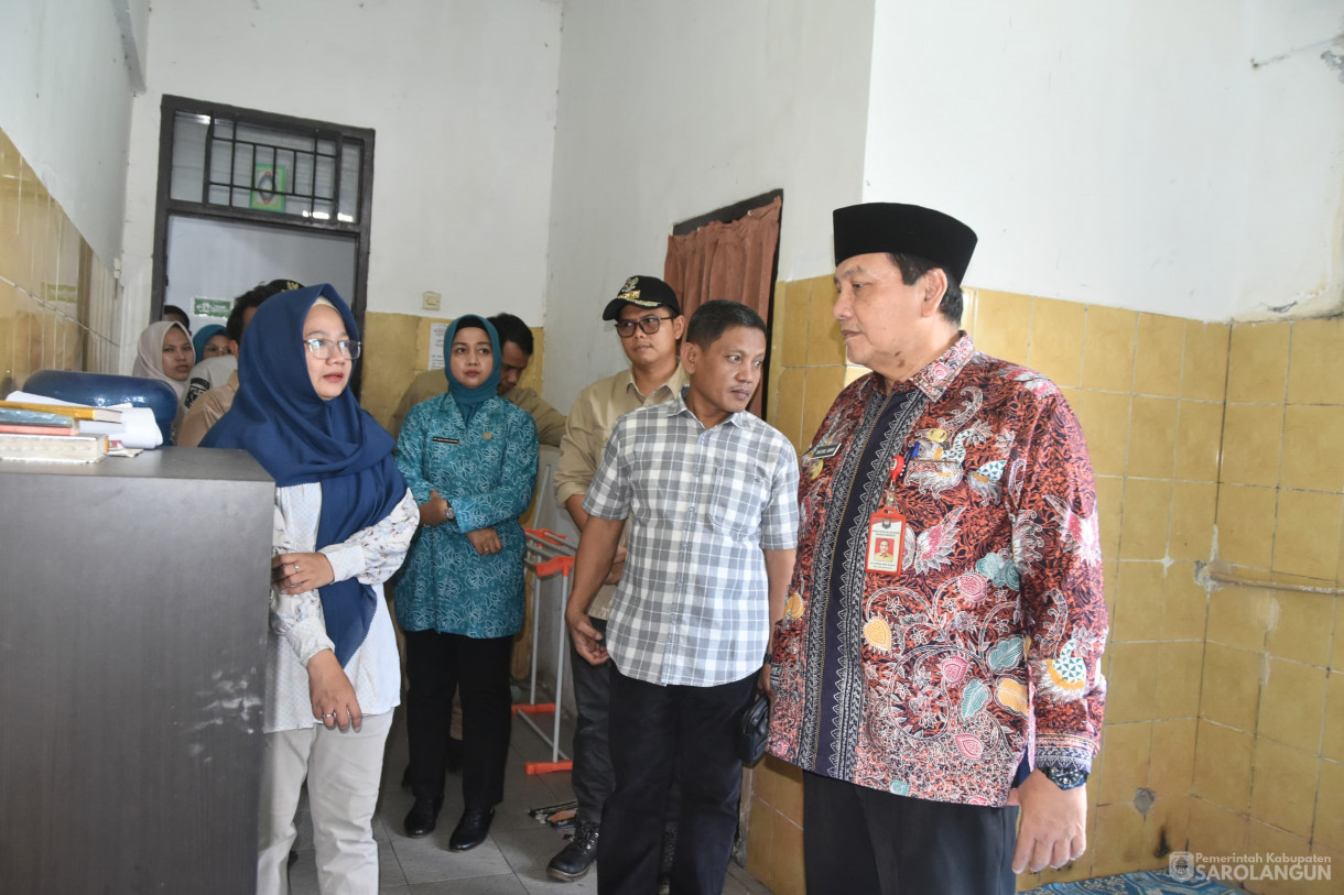 30 Maret 2024 - Meninjau Kondisi Instalasi Rehabilitasi Ketergantungan Napza Rsud Chatib Quzwein Kecamatan Bathin VIII