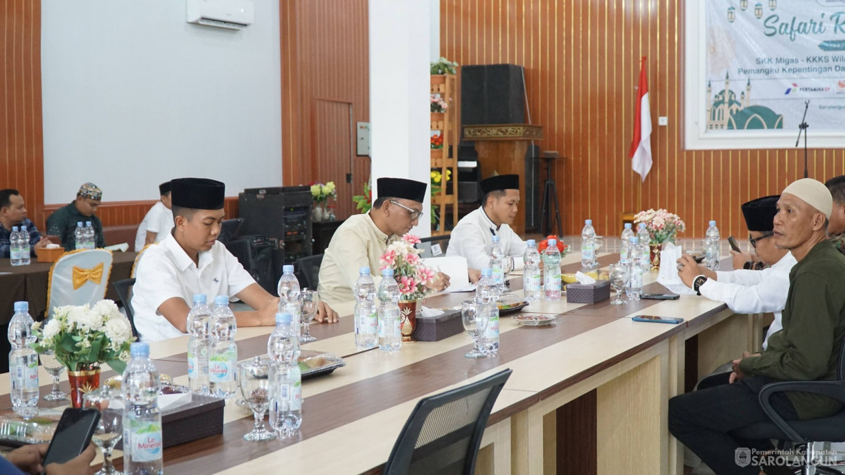 10 Maret 2026&nbsp;Silaturahmi dan Buka Puasa bersama SKK Migas&nbsp; KKS bersama Forkopimda di Saung Bang Radja Kelurahan Sukasari