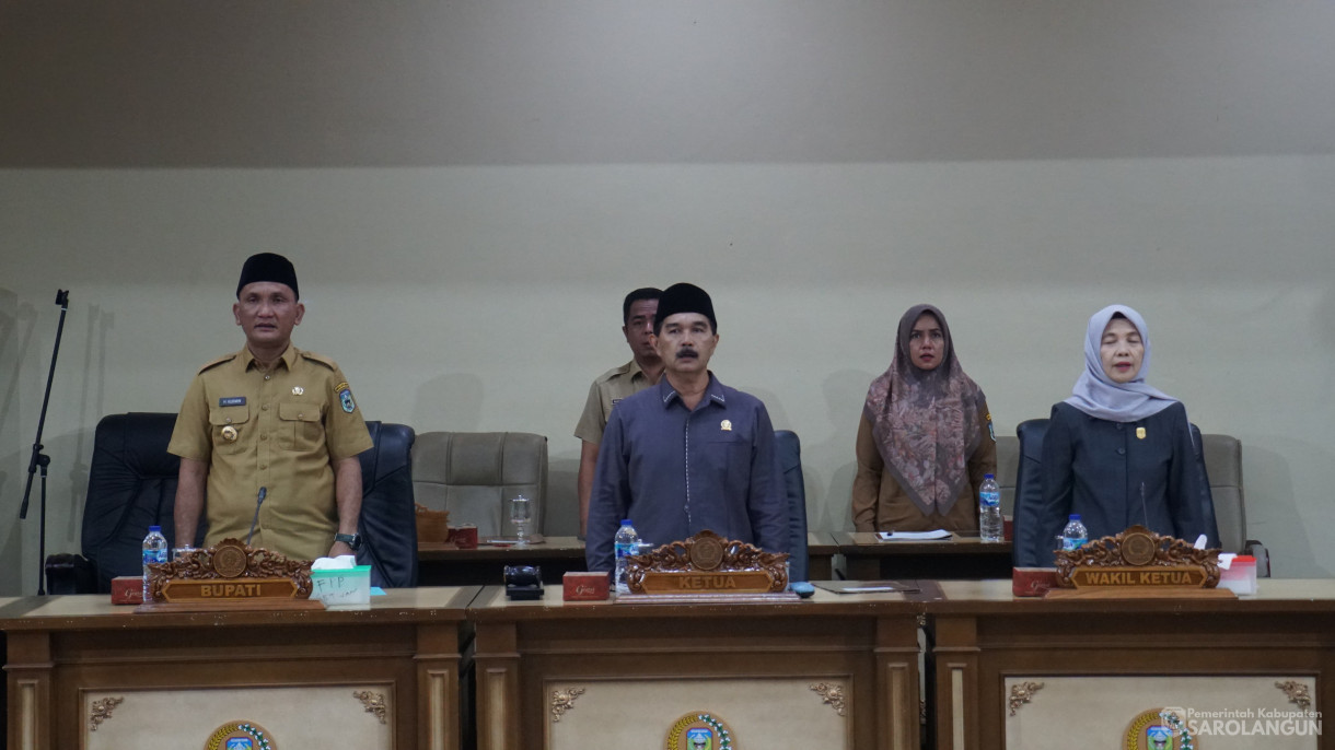 22 Juli 2025 - Kegiatan Rapat Paripurna Tingkat 1 Tahap 1