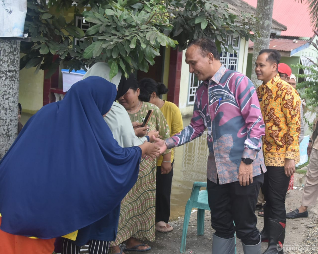 6 Maret 2025 -&nbsp;Peninjauan Lokasi Banjir dan Penyerahan Bantuan Bagi Korban Terdampak Banjir di Kecamatan Pauh
