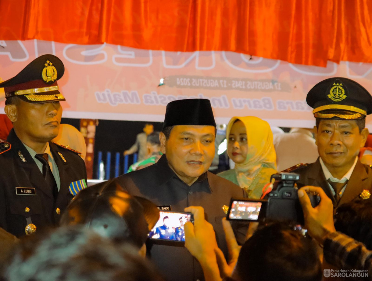 16 Agustus 2024 - Upacara Pawai Obor, Bertempat di Rumah Dinas Bupati Sarolangun
