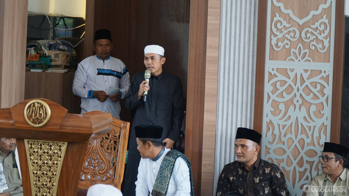 19 April 2026 Peringatan Haul Alm. H. Riduan dan Almh. Hj. Sinar Harapan bertempat di Masjid Saadaturridwan Pondok Pesantren Hidayatul Mubtadiien Desa Karang Mendapo, RT.08 Kec. Pauh