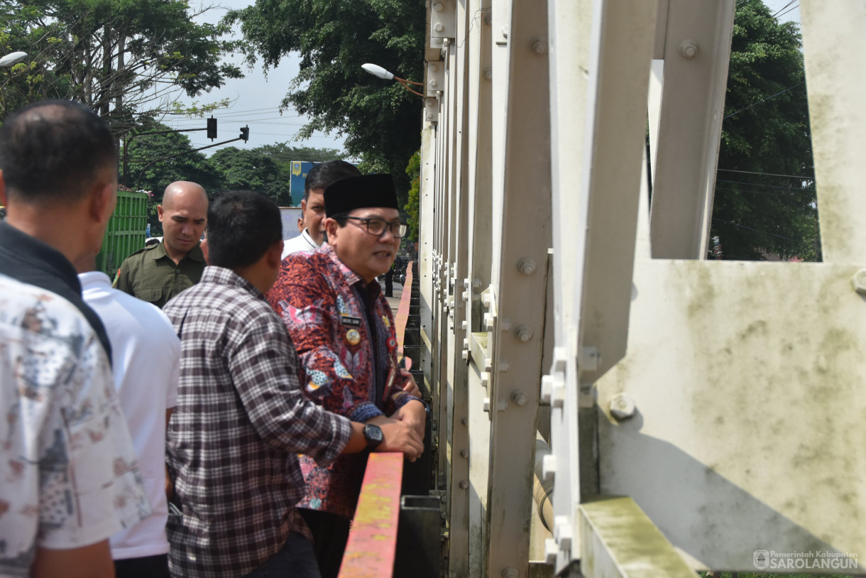 31 Mei 2024 - Meninjau Perbaikan Jembatan Sarolangun Dan Meninjau Lokasi Pembangunan Tugu Biduk Sarolangun