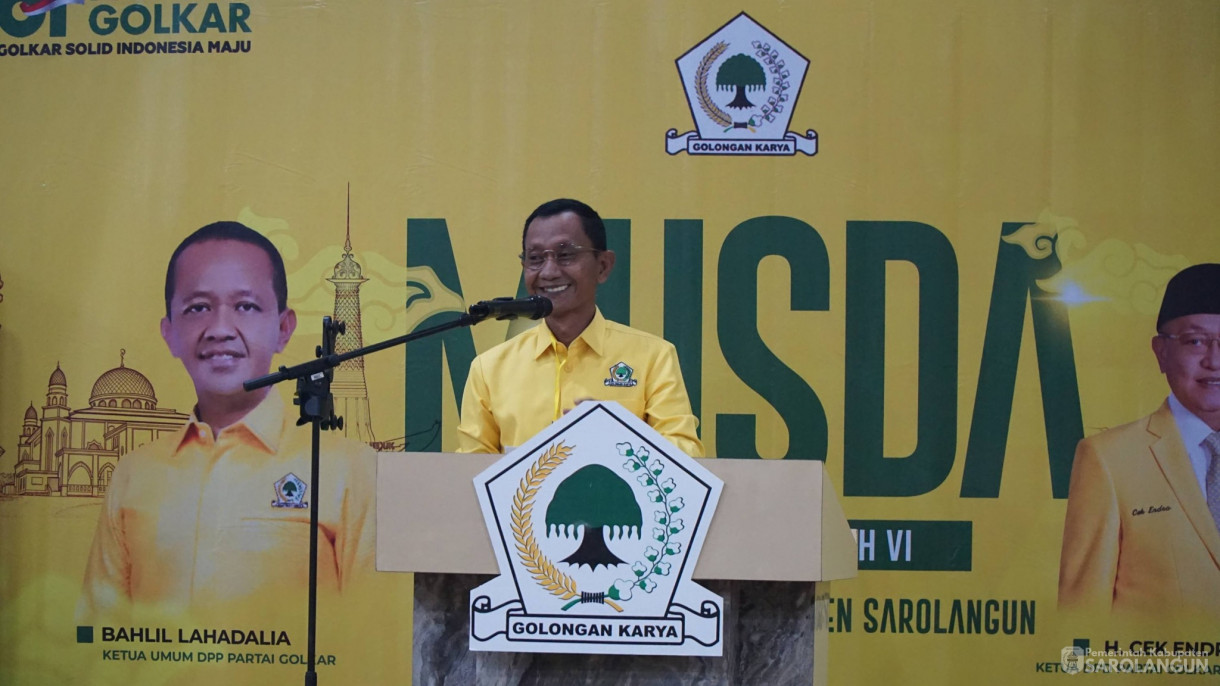 9 Februari 2026 Musda Golkar Ke VI Kabupaten Sarolangun