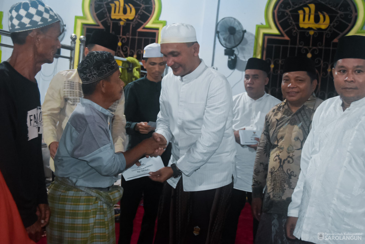 25 Maret 2025 -&nbsp;Buka Bersama Di Kediaman Anggota DPRD Dapil IV Bapak H. Tabroni, Dilanjutkan Safari Ramadhan di Masjid Al Muhajirin Desa Pekan Gedang Kecamatan Batang Asai