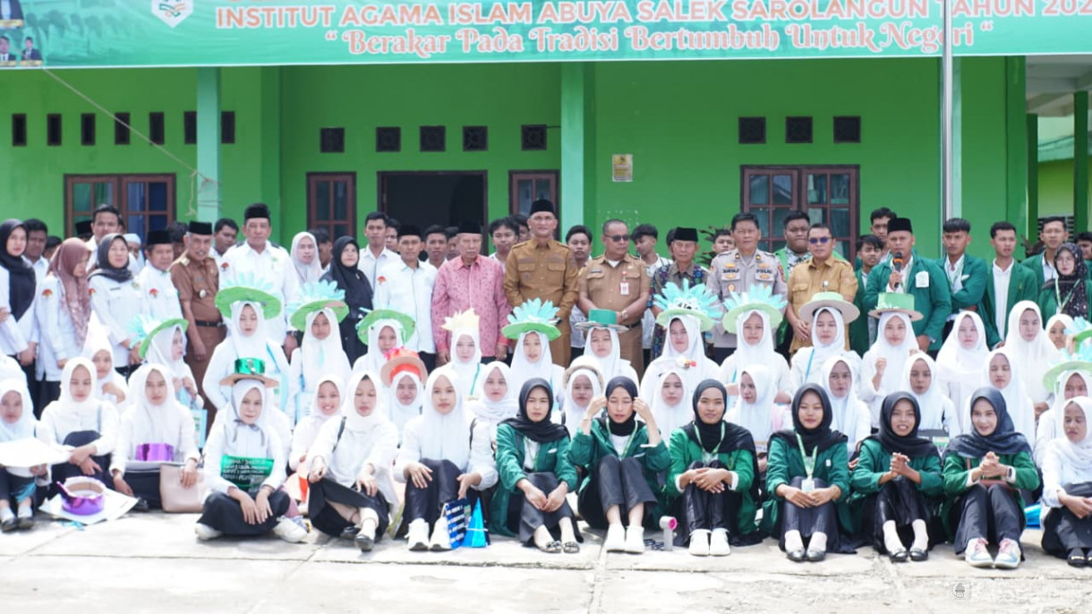 1 September 2025&nbsp; Bupati Sarolangun&nbsp; Membuka acara Pengenalan Budaya Akademik Dan Kemahasiswaan&nbsp; Institut Agama Islam Abuya Salek Sarolangun Tahun 2025 Bertempat di Kampus Institut Agama Islam Abuya Salek, Kecamatan Pelawan