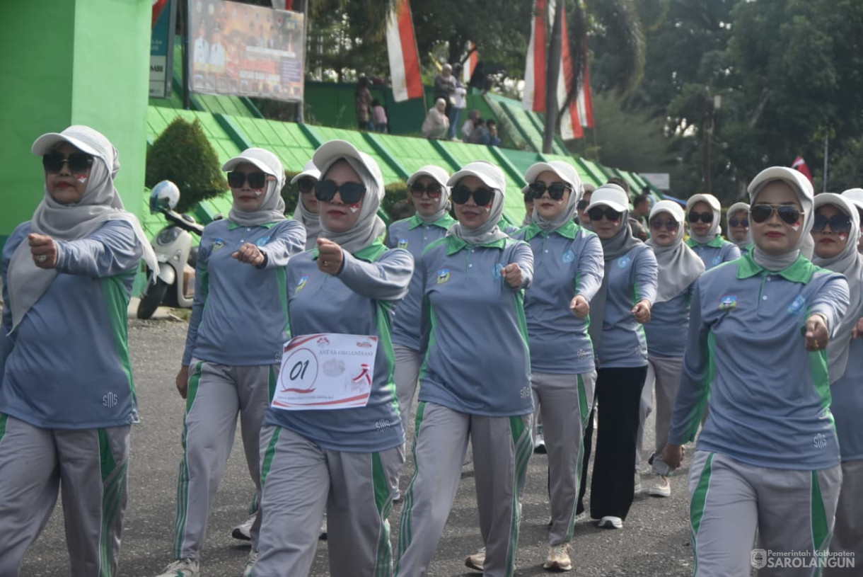 14 Agustus 2025 - Lomba Gerak Jalan Dalam Rangka Peringatan HUT RI Ke 80
