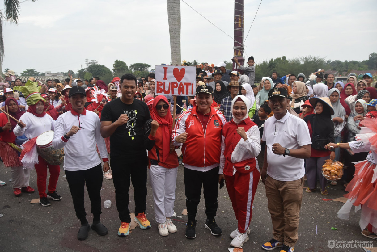 18 Agustus 2024 -&nbsp;Pawai Karnaval Memperingati HUT RI Ke 79, Bertempat di Depan Rumah Dinas Bupati Sarolangun