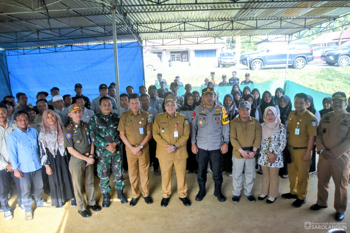 12 Februari 2024  - Meninjau Tps Beberapa Desa Di Kecamatan Singkut