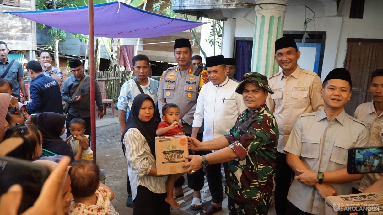 27 Februari 2026&nbsp;Penyerahan Bantuan untuk Balita, Ibu Hamil, Ibu Menyusui di Dusun Sekaladi Desa Batu Empang