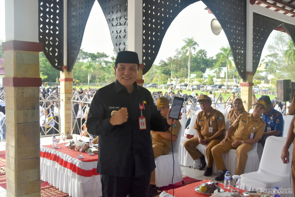 27 Mei 2024 - Launching Absen Android Di Lapangan Gunung Kembang Sarolangun