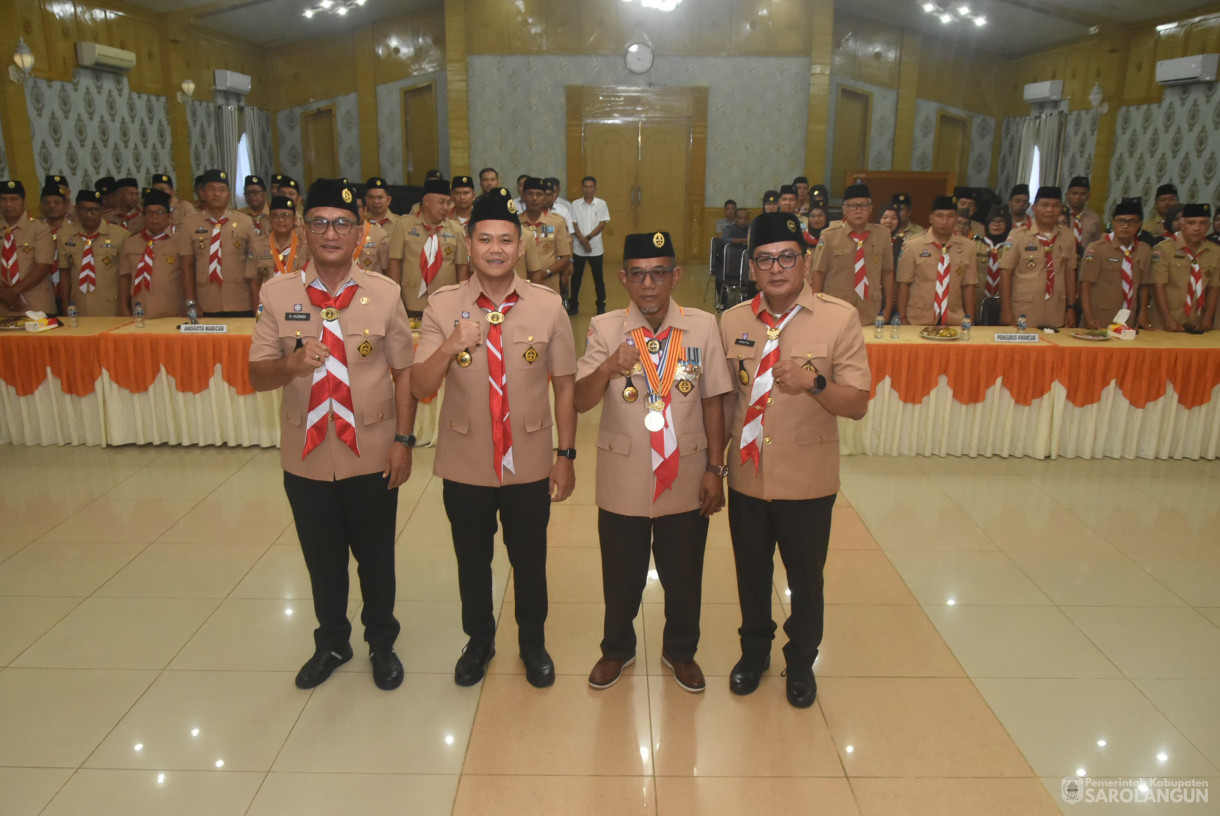 9 Juli 2025 -&nbsp;Pelantikan Ketua Majelis Pembimbing Cabang dan Wakil Ketua Majelis Cabang Gerakan Pramuka Sarolangun