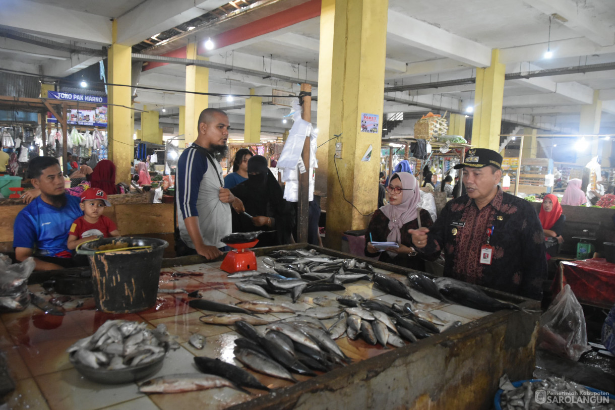 1 Februari 2024 - Sidak Pasar Dalam Rangka Penanganan Inflasi Di Pasar Singkut