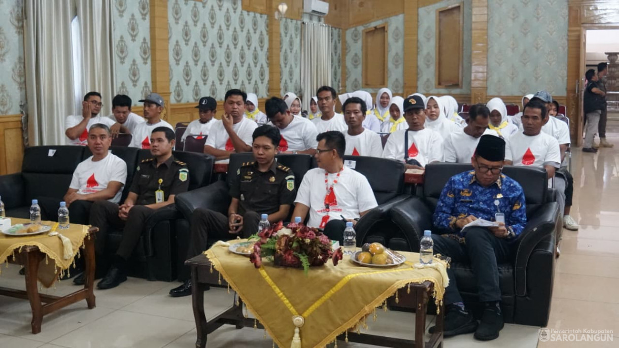 Gebyar Donor Darah Dukung Penuh Program PMI Sarolangun&nbsp;&nbsp;