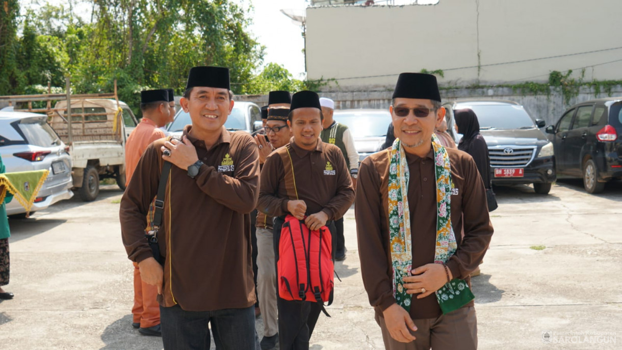 Kafilah MTQ Kota Jambi Tiba di Kabupaten Sarolangun