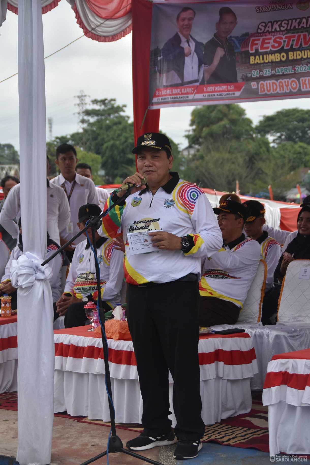 24 April 2024 - Pembukaan Festival Beatrix 2024 Balumbo Biduk Di Depan Rumah Dinas Bupati Sarolangun