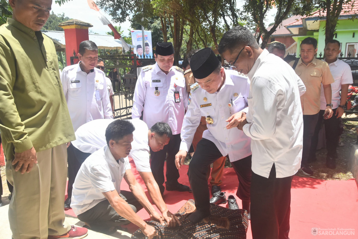 18 September 2024 -&nbsp;Kunjungan Kerja Gubernur Jambi, Bertempat di Desa Pekan Gedang Kecamatan Batang Asai