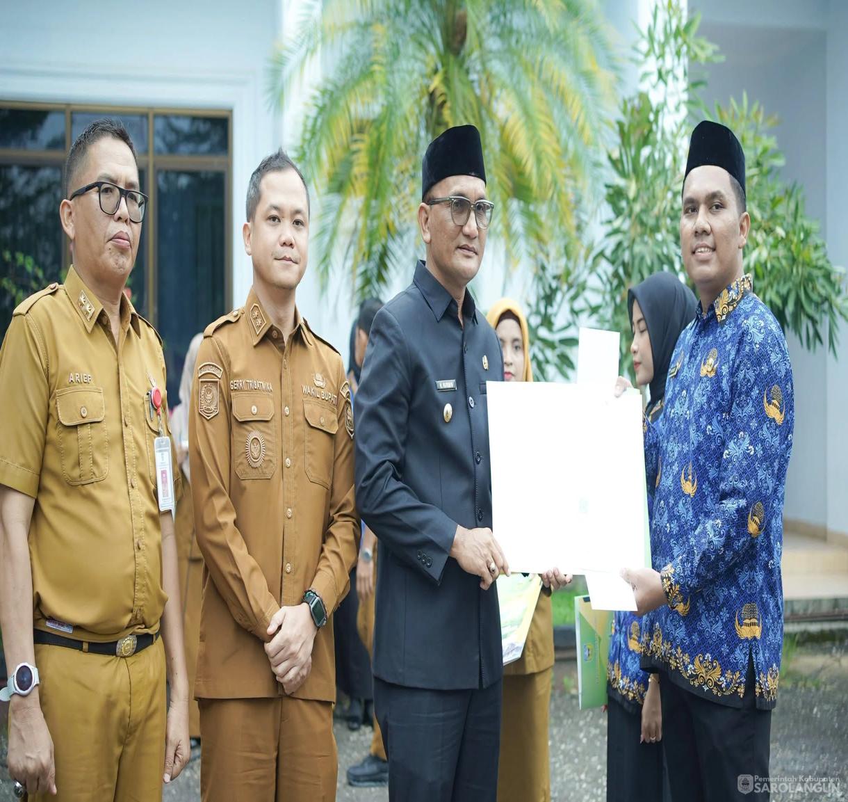 22 Juni 2026 Penyerahan Surat Keputusan PNS dan Pengambilan Sumpah PNS Formasi Tahun 2024 di Lingkungan Pemerintah Kabupaten Sarolangun