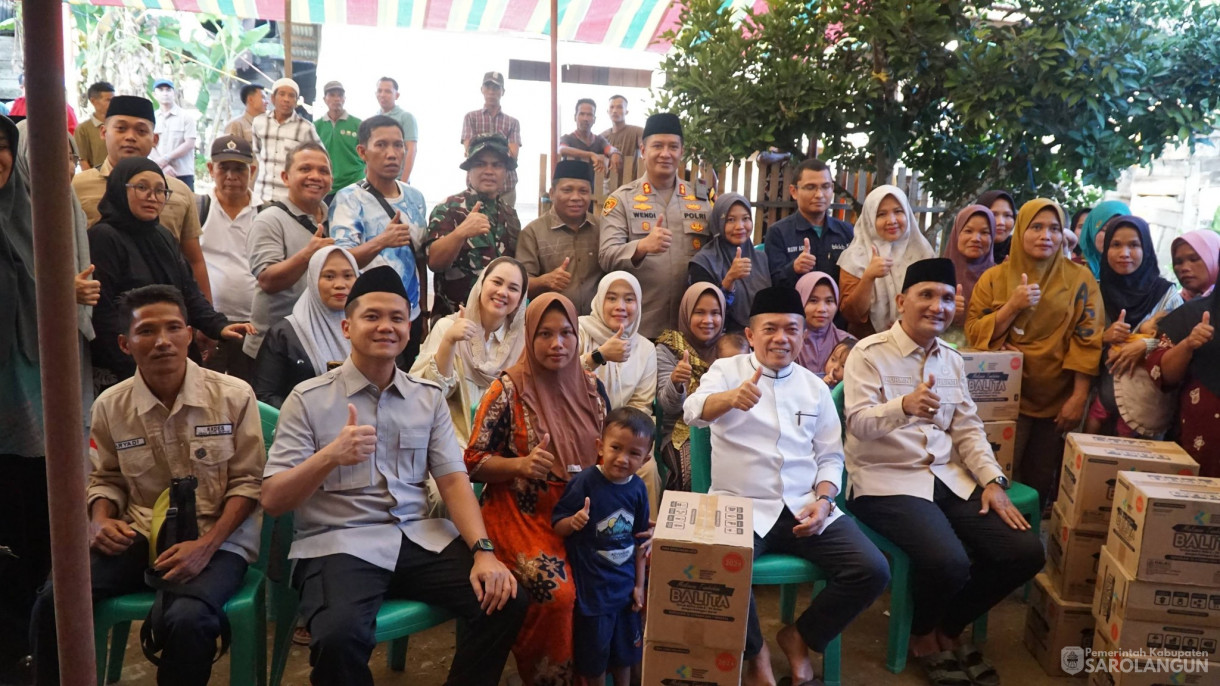 27 Februari 2026&nbsp;Penyerahan Bantuan untuk Balita, Ibu Hamil, Ibu Menyusui di Dusun Sekaladi Desa Batu Empang