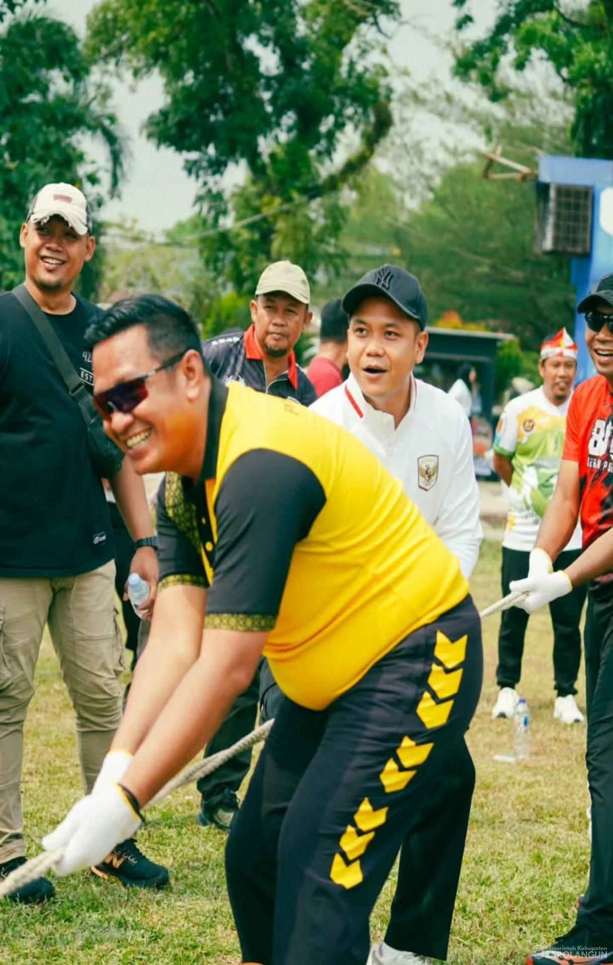 16 Agustus 2026 Jalan Santai, Senam Bersama, Lomba Makan Kerupuk dan lomba Tarik Tambang dalam Rangka Memeriahkan HUT RI Ke 81
