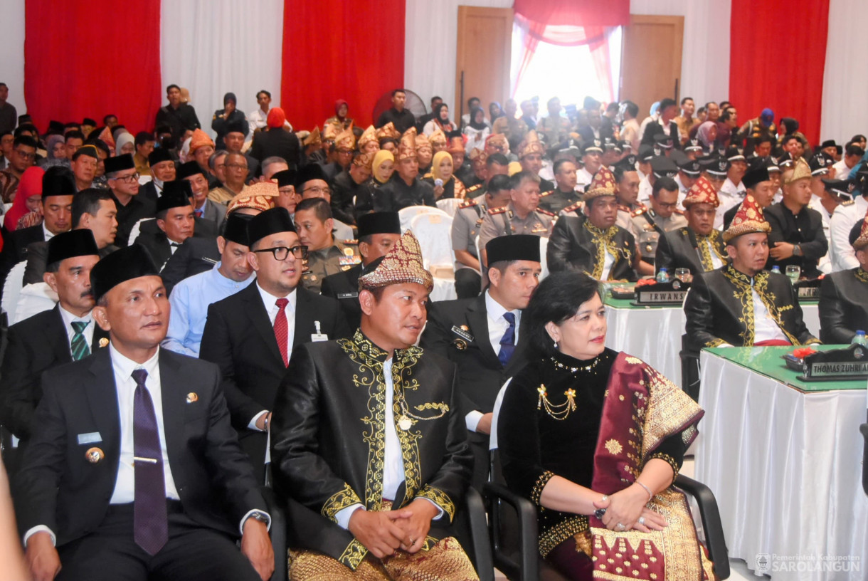 23 Juni 2025 - Menghadiri Rapat Paripurna HUT Kabupaten Musi Rawas Utara